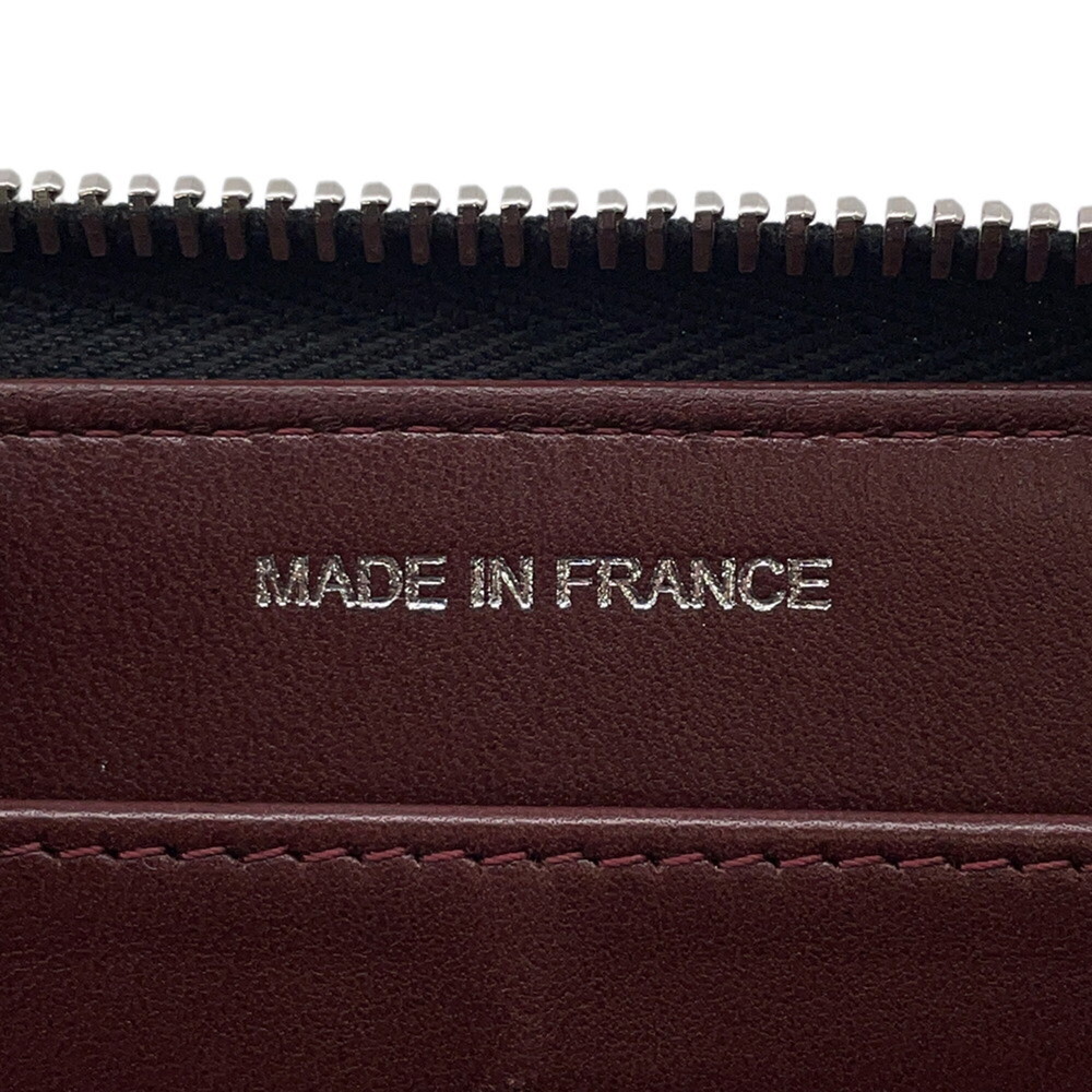 CHANEL Black Lambskin Leather Logo Wallet - Picture 15 of 16